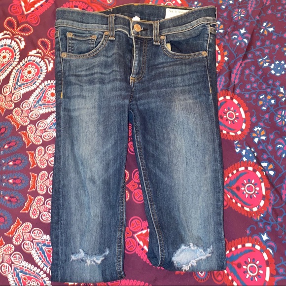 •SOLD• Rag & Bone Lily Dale Capri Skinny Jeans - Picture 2 of 5